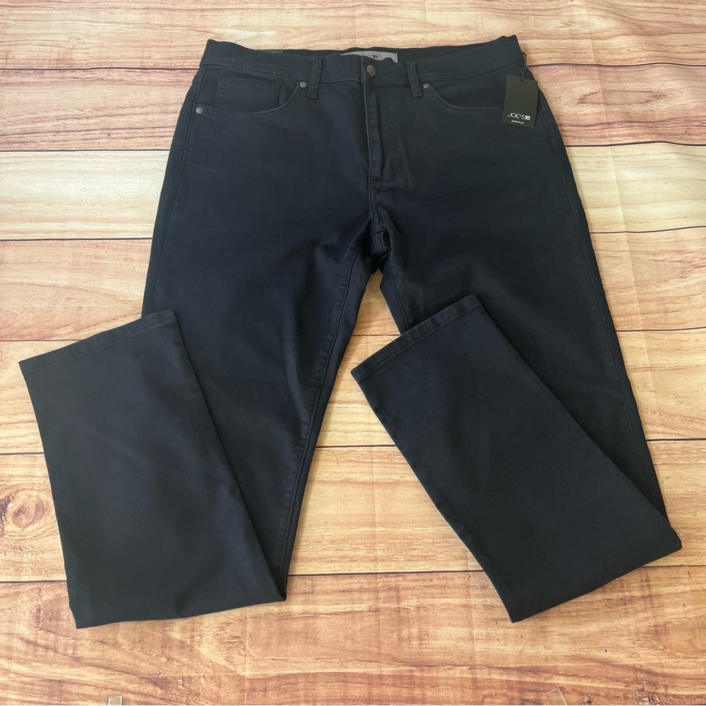 NWT Joe's Cotton Stretch Casual Pants Mood Navy Blue Men's Slim Fit Size 35x33.5